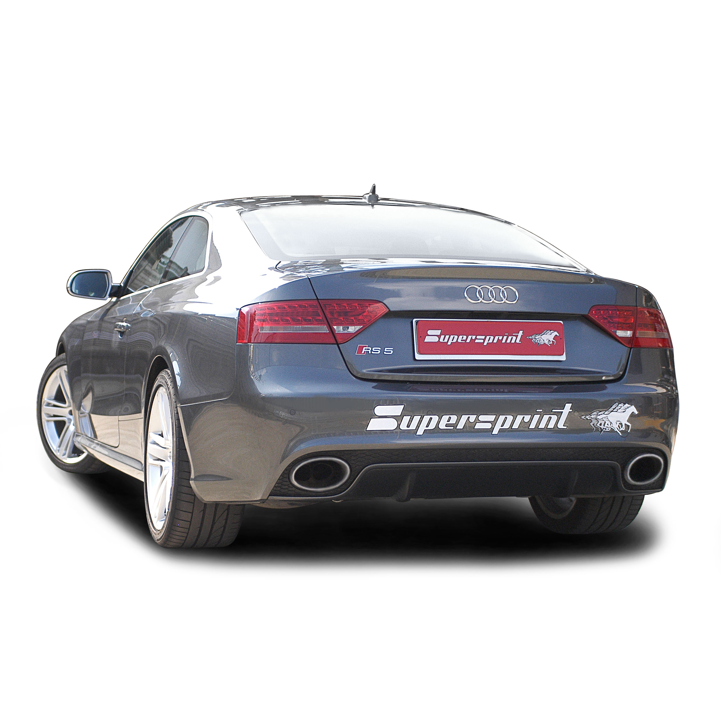 Supersprintフロントパイプ～リアマフラー [Audi RS5(8T) クーペ 4.2