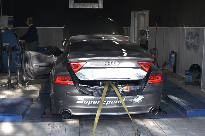 Supersprintダウンパイプ~リアマフラー [Audi A7(4G) スポーツ Supersprintダウンパイプ~リアマフラー [Audi A7(4G) スポーツ