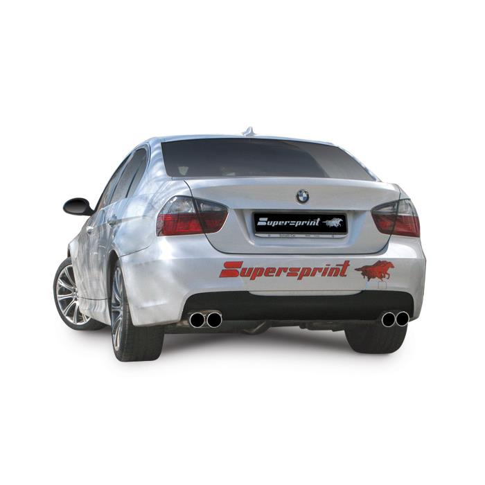 Supersprintマニフォールド～リアマフラー [BMW E90 323i 2005-2008 VB23 2.5 N52 177ps/190ps][BMW  E90 325i 2005-2010 VB25 2.5 N52 218ps][BMW E90 325xi / 325i xDrive  2007-2010 VF25 2.5 N52 218ps][BMW E90 330i 2005-2010 VB30 3.0 N52