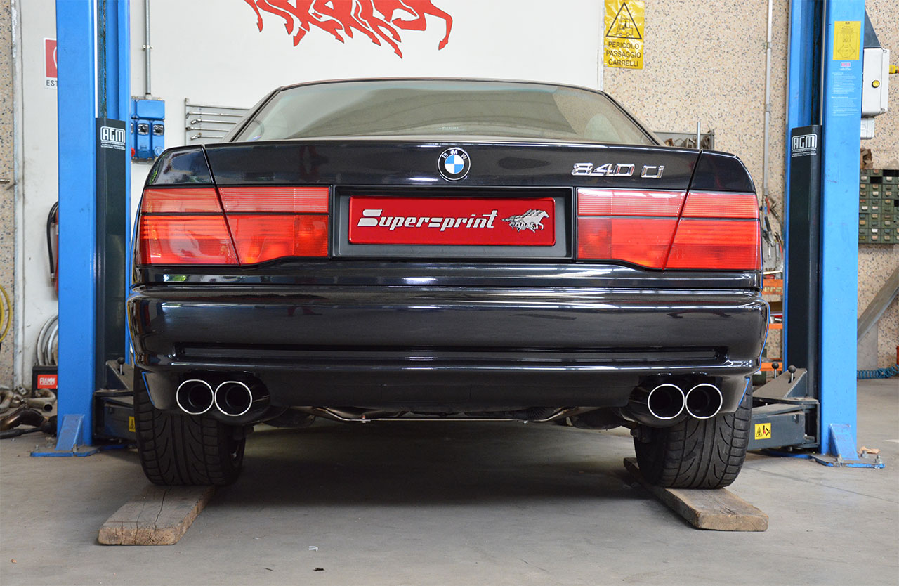 Supersprintマニフォールド～リアマフラー [BMW E31 840Ci 1994-1996