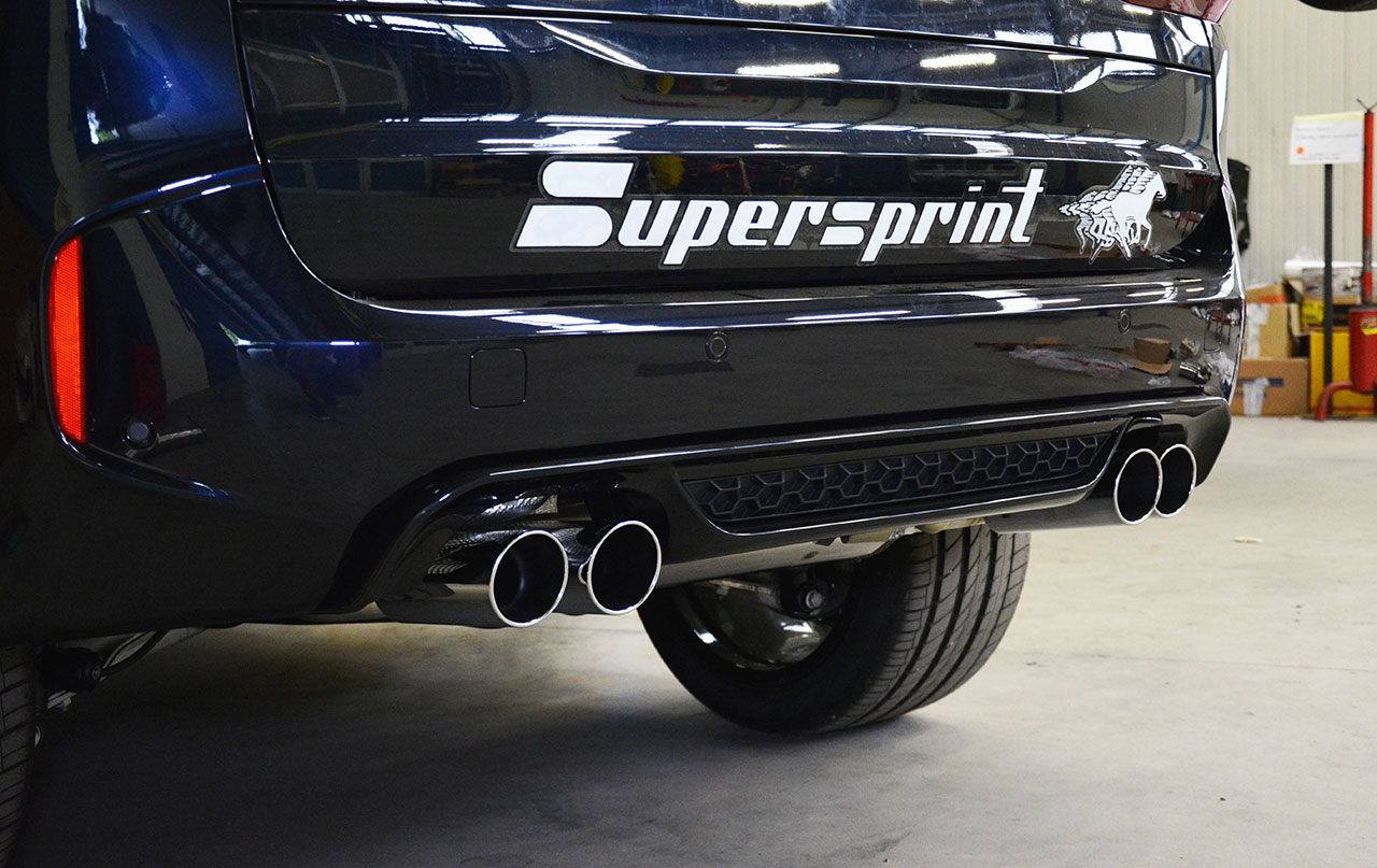Supersprintマニフォールド~リアマフラー [BMW X5 E70 X5 M Supersprintマニフォールド~リアマフラー [BMW X5 E70 X5 M