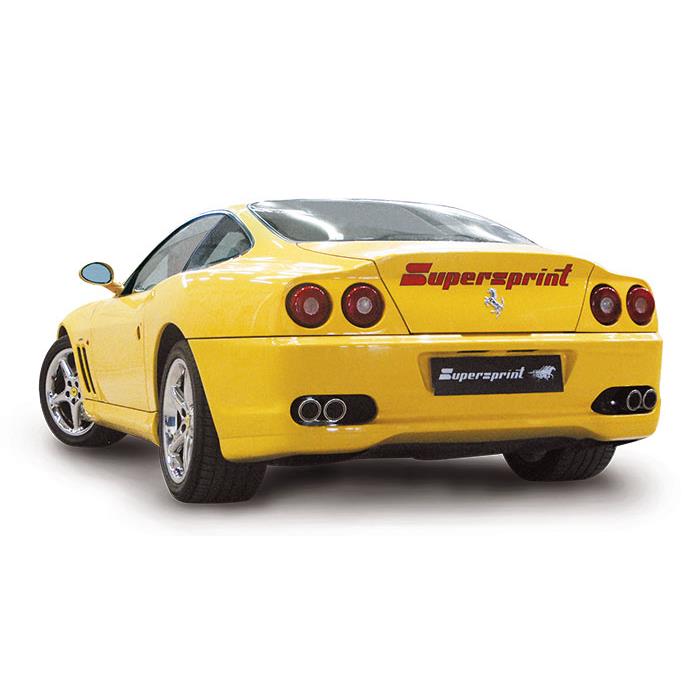 Supersprintマニフォールド～リアマフラー [Ferrari 550